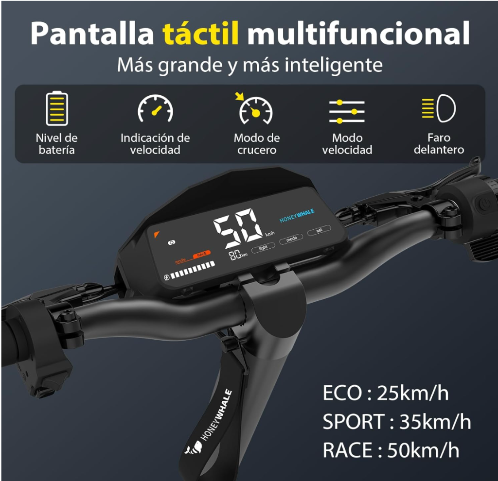 Honey Whale H2 - Pantalla