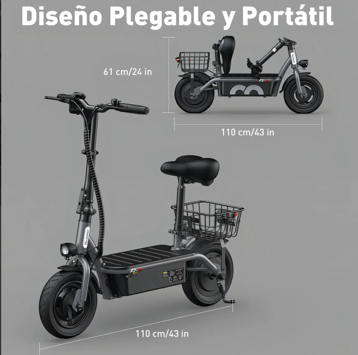 iScooter F2 - Batería