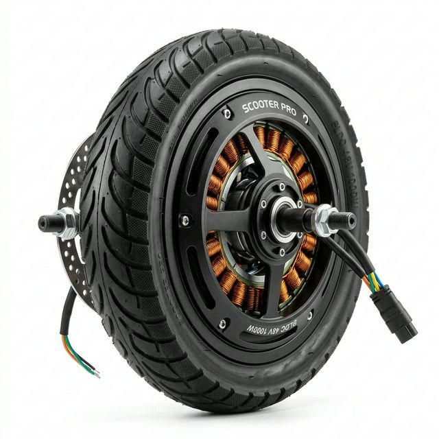 Motor Brushless Cubo 350W